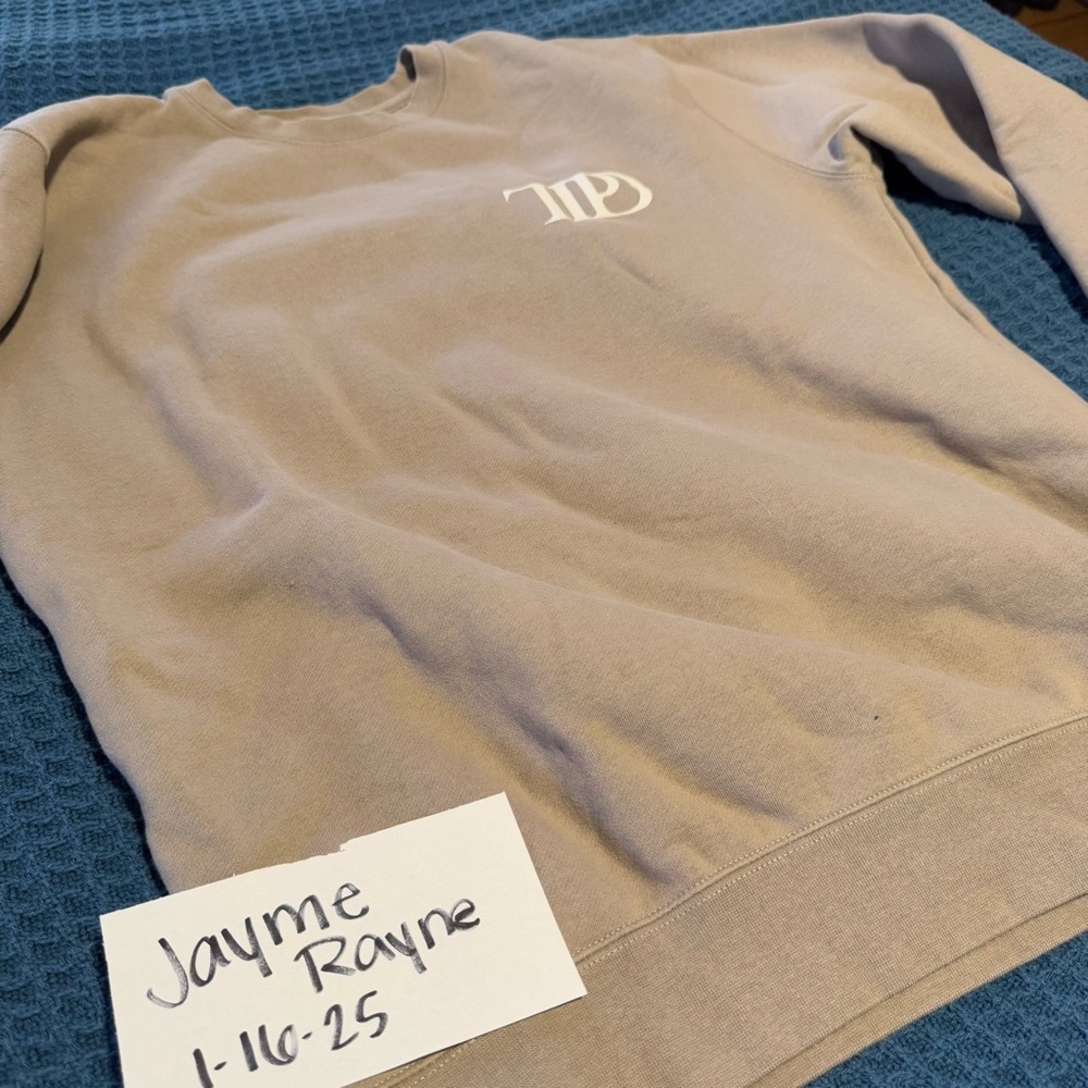 Taylor Swift TTPD Crewneck Sweatshirt